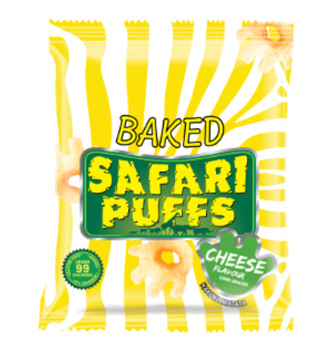 SAFARI PUFFS CHEESE 100G